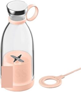Portable Blender & Juicer Bottle – Fresh Smoothies Anywhere Mini Juice Blender Bottle – Travel-Friendly & Rechargeable Electric Portable Juicer Bottle – Blend & Go Personal Portable Blender – Smoothies, Shakes & Juices